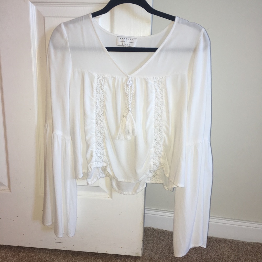 Kendall and Kylie White Top